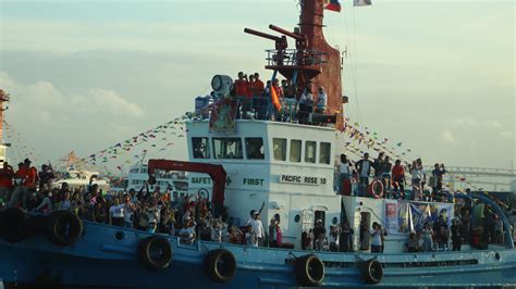 Fluvial Parade A Sea Procession For The Sto Ni O