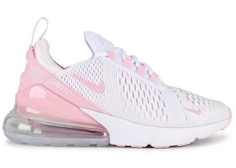 Nike Air Max 270 White Soft Pink (Women's) | Nike shoes girls, Nike shoes air max, Nike shoes women