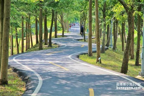 台中景點》潭雅神綠園道，美拍浪漫s彎道and波浪自行車道