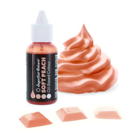 Ml Sugarflair Soft Peach Oil Based Food Colouring Highly