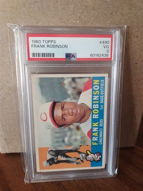 Topps Frank Robinson Psa Vg Cincinnati Reds Ebay