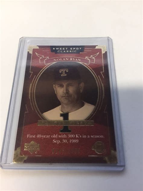 Upper Deck Sweet Spot Classic Nolan Ryan Ebay