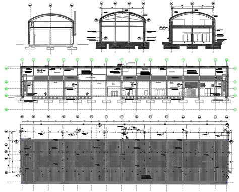 Designing a warehouse Layout CAD plan - Cadbull