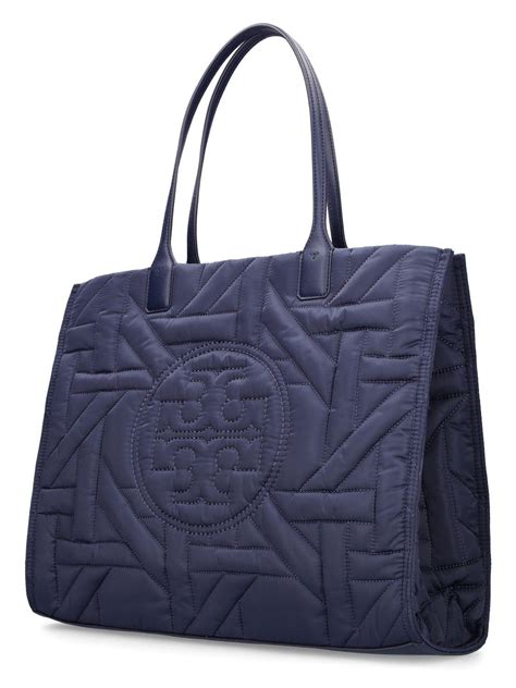 Tory Burch Women S Canvas Basketweave Tote Off