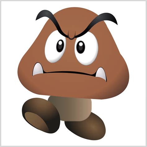 Css Art How To Make A Game Character Goomba