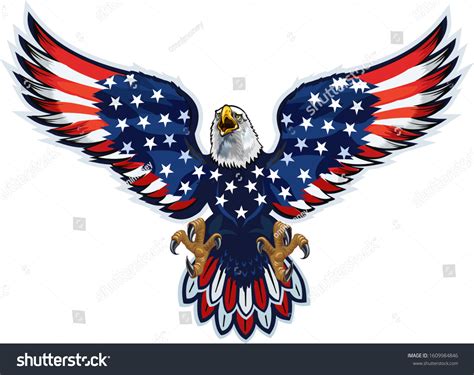 Eagle In American Flag: Over 11,815 Royalty-Free Licensable Stock ...