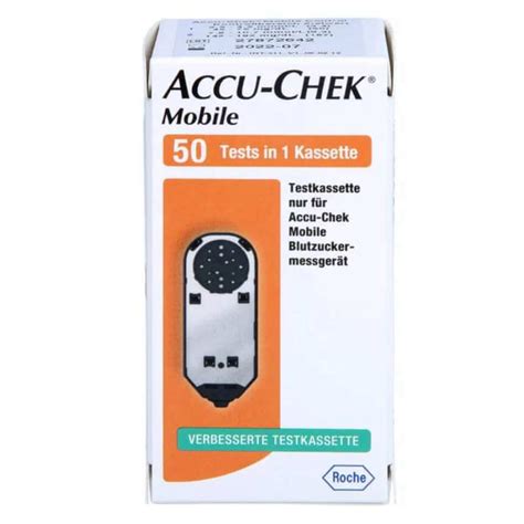 Roche Accu Chek Mobile Test Strip Cassette Doccheck Shop