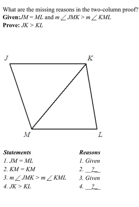 Two Column Proof In Geometry - payment proof 2020