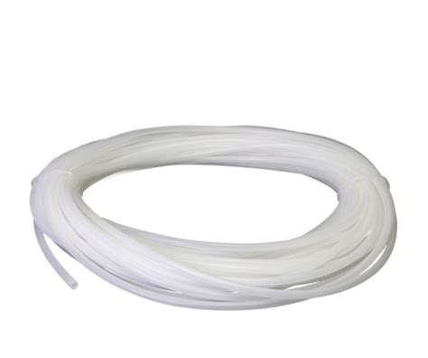 RS PRO RS PRO Silicone Flexible Tube 2mm ID 4mm OD White 50m