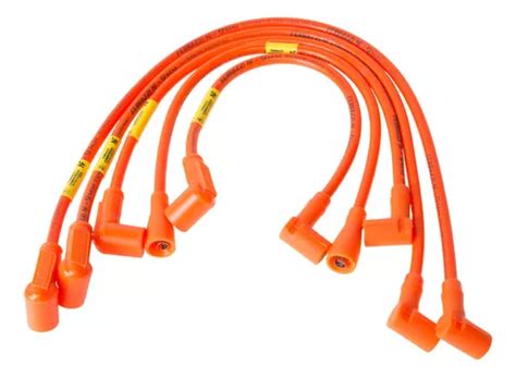 Cables De Bujia 9mm Para Fiat Motor Tipo 1 4 Y 1 6 Ferrazzi