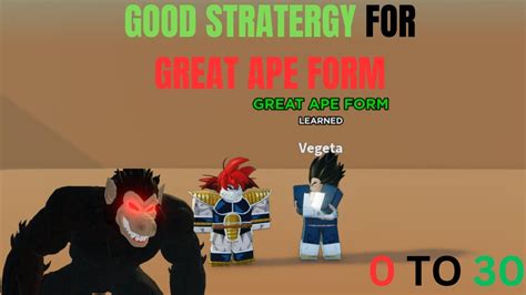 Good Solution To Getting The Great Ape Form Dragon Soul Roblox