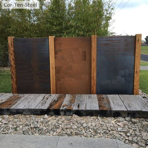 Corten Fences Cor Ten Steel