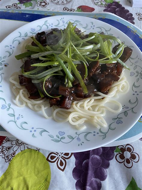 [Homemade] jjajangmyeon : r/food