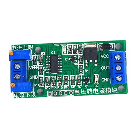 0 5V 4 20mA Voltage To Current Module Current Transmitter Linear