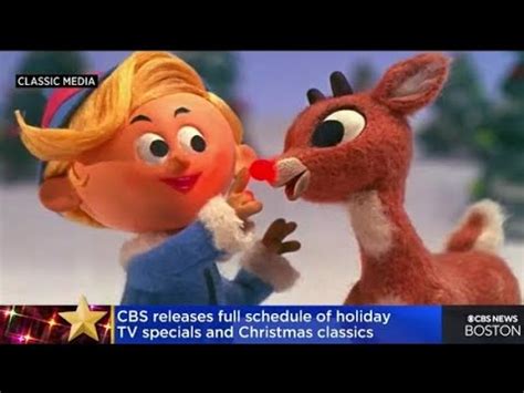 CBS Releases Holiday Specials TV Schedule Featuring Rudolph Frosty