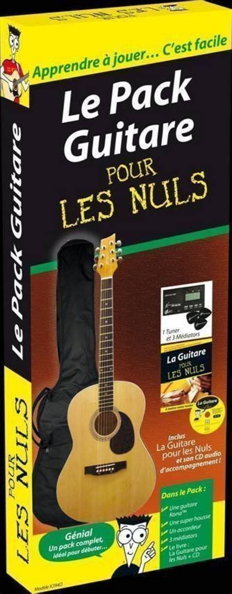 Le Pack Guitare Pour Les Nuls Pour Les Nuls