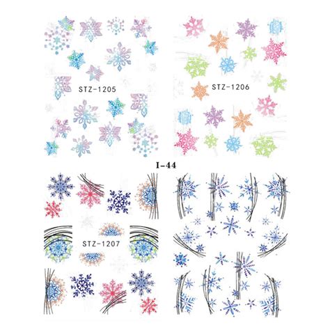 Hsmqhjwe Nail Strips Polish D Cute Cartoon Christmas Nail Stickers