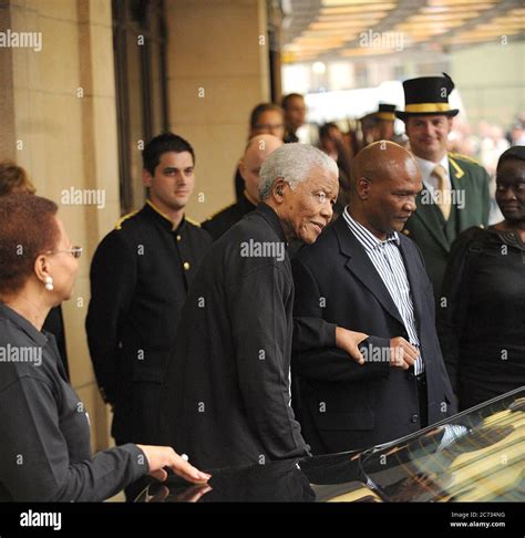 London 2008 Nelson Mandela The First Black President Of South Africa