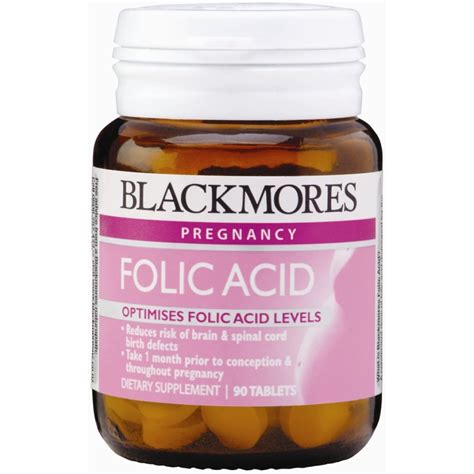 Blackmores Folic Acid 90 Tablets Birkenhead Health Plus