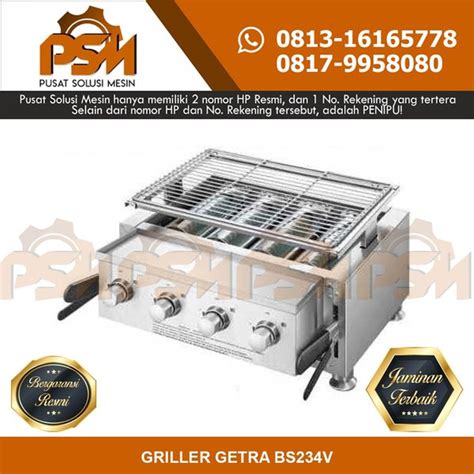 Jual Griller Ss 4 Burner Big Bbq Gea Getra Bs234 Atau Pemanggang Gas 4