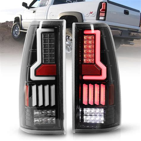 Autowiki Led Tail Lights Assembly For Chevrolet Silverado