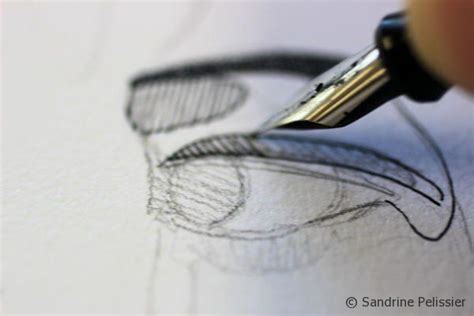 Cross hatching portraits - ARTiful: painting demos