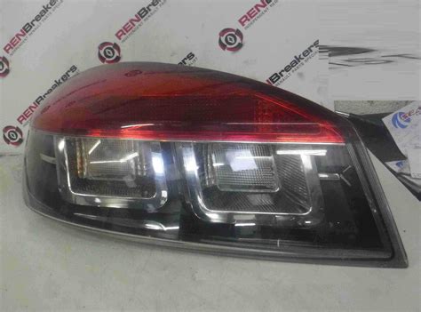 Renault Megane Coupe MK3 2008 2014 Passenger NSR Rear Light 265500008r