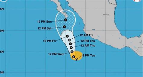 Se Forma Tormenta Tropical Norma En Costas Del Pac Fico Ubicado A