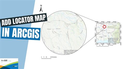 How To Add A Locator Map Of Study Area In Arcgis Arcgis Tutorial 2020