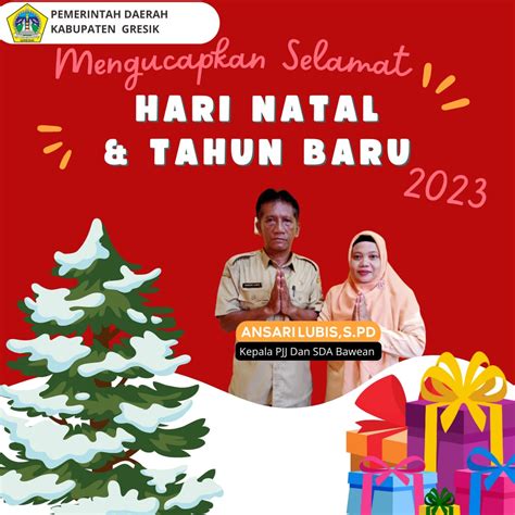 Iklan Ucapan Selamat Hari Natal Dan Tahun Baru 2023 Pelopor