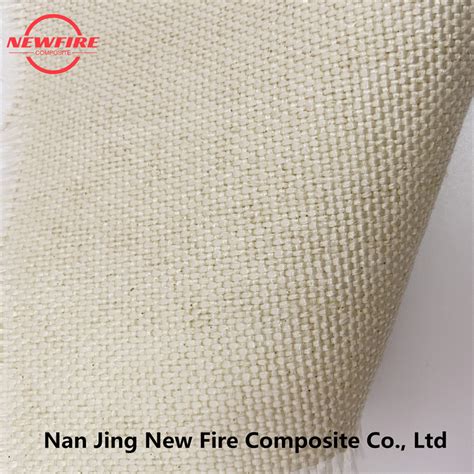 Vermiculite Coated Fiberglass Fabric Flame Resistant Cloth Glass Fiber