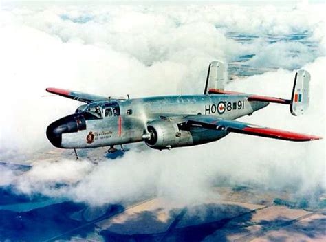 A Rcaf North American B 25 Mitchell Wwii Aircraft Airplane Fighter