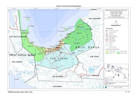 Peta Wilayah Pengembangan Nabire PPT