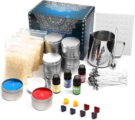 Buy Hasidi Complete Candle Making Kit Supplies DIY Scented Candles Set ...