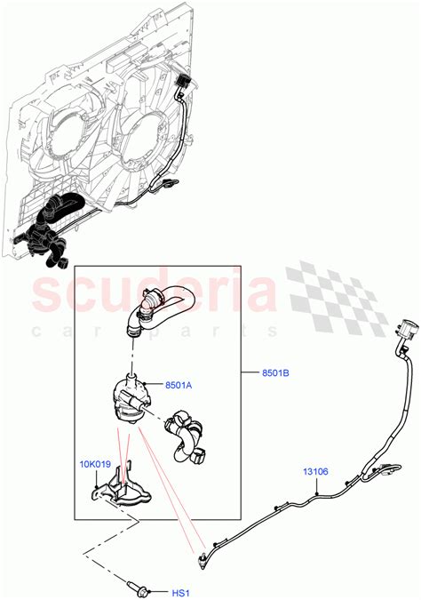 Water Pump Auxiliary Unit Solihull Plant Build 2 0L I4 High DOHC