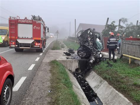 Accident GRAV în Câțcău Tânăr de 20 de ani dus de urgență la spital