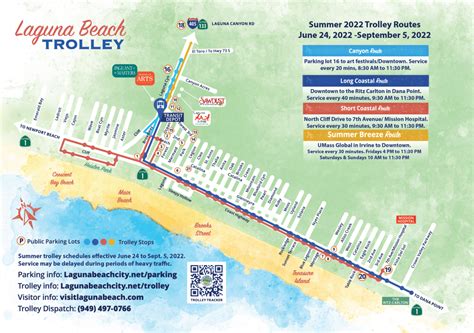 Laguna Beach Free Summer 2022 Trolleys Guide South Oc Beaches