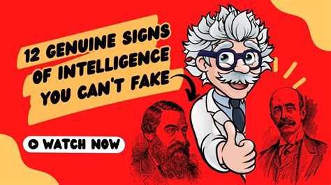 12 Genuine Signs Of Intelligence You Can T Fake Do All Brainy YouTube