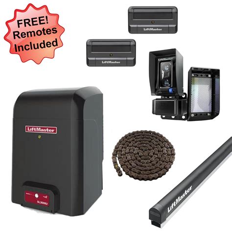 LiftMaster Elite Series Professional Single Slide Gate Opener Kit ...