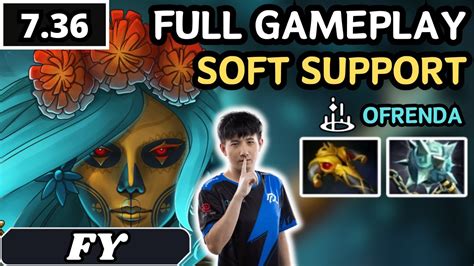 7 36 FY MUERTA Soft Support Gameplay Dota 2 Full Match Gameplay