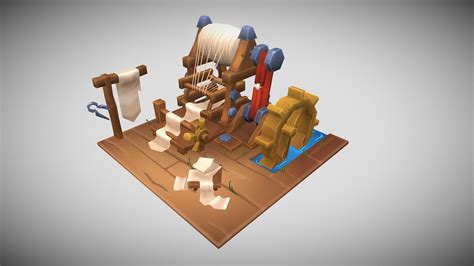 Weaving Workshop 3d Model By Membels E5978c3 Sketchfab