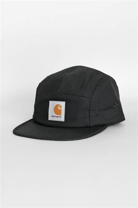 Carhartt Wip Backley 5 Panel Cap Black I016607 Go Britain