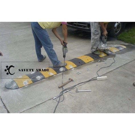 Jual Promo Polisi Tidur 100Cm Karet Rubber Speed Hump Polisi Tidur