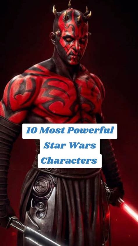 10 Most Powerful Star Wars Characters Chromeholic