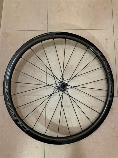 Shimano Dura ace c40 disc wheelset 運動產品 單車及配件 單車 Carousell