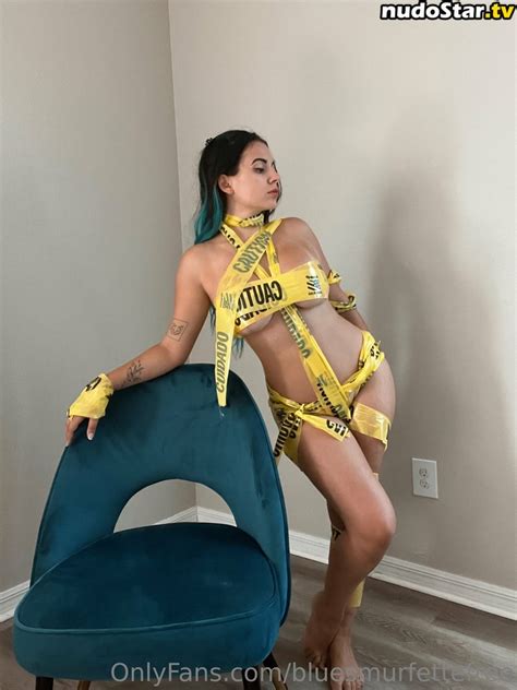 Fiona Bones Bluehairbones Bluesmurfette Nude OnlyFans Photo 11