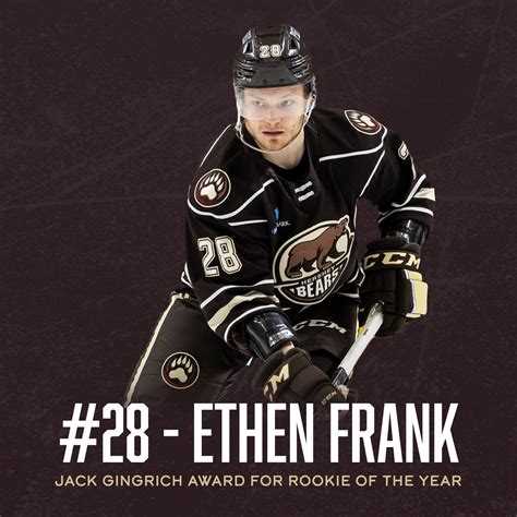 X Hershey Bears On Twitter This Season S Recipient Of The Jack