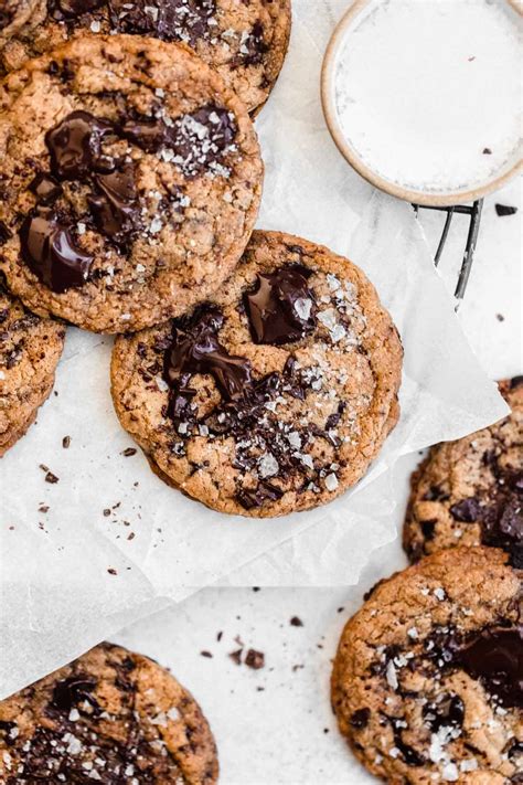 Vegan Tahini Chocolate Chip Cookies Eat With Clarity