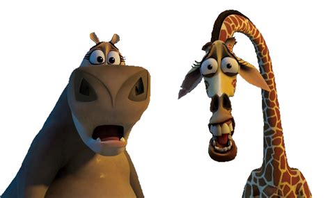 Melman And Gloria Png By Miguelucm On Deviantart