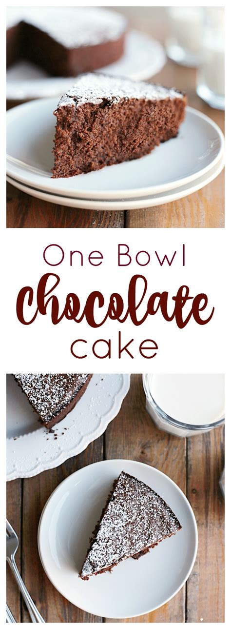 One Bowl Chocolate Cake Recipe Grace And Good Eats